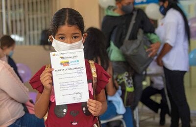 © OPS/OMS Venezuela, Miranda | 2021. Semana de la Vacunación en las Américas.