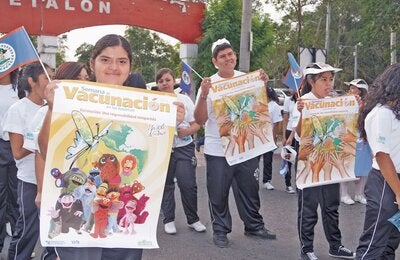 © OPS/OMS El Salvador | 2013. XI Semana de Vacunación en las Américas. 