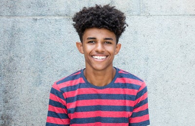 smiling young man