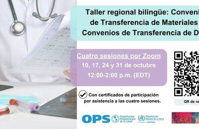 Taller regional bilingüe sobre Convenios de Transferencia de Materiales y Convenios de Transferencia de Datos