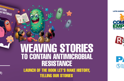 Waving Stories to tackle Antimicrobial Resistance launchingof the book "Let's make histopry by telling our stories"