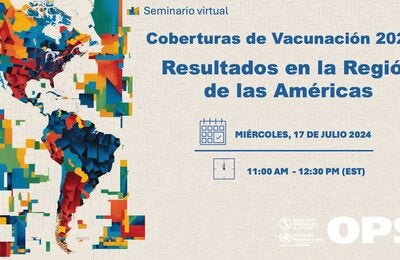 Coberturas de vacunación 2023: Resultados en la Región de las Américas