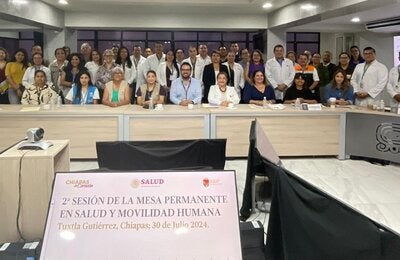 Mesa Salud y Migración Chiapas