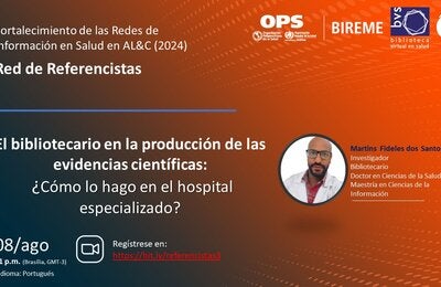 El bibliotecario en la producción de las evidencias científicas: ¿Cómo lo hago en un hospital especializado?