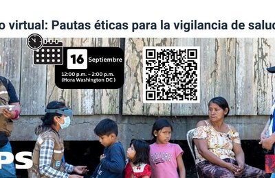 Seminario virtual: Pautas éticas para la vigilancia de salud pública