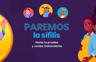 Header campaña contra la sífilis.