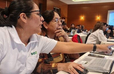 participantes del taller de georeferenciacion