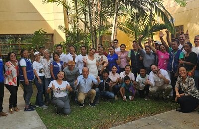 OPS/ Participantes del Taller Binacional de Entrenamiento de Agentes Comunitarios en Salud. 