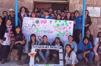 Foto de una de las actividades de buenas prácticas 