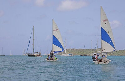 People sailing