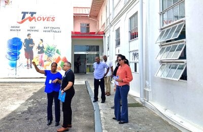 PAHO/WHO Site visit to St James Medical Centre, Trinidad and Tobago