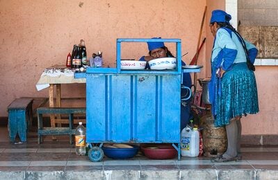 Puesto de venta ambulante