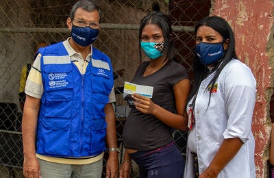 © OPS/OMS Venezuela, Miranda | 2021. Semana de la Vacunación en las Américas.