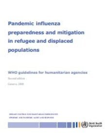 Pandemic influenza preparedness and mitigation in refugee and displaced populations