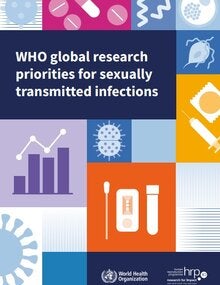Cover of the document WHO global research priorities for sexually transmitted infections