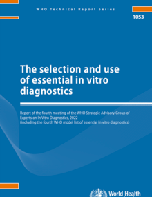 The selection and use of essential in vitro diagnostics