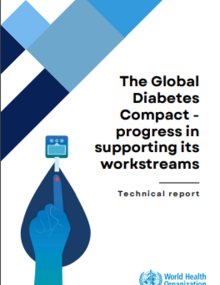 The Global diabetes compact: progress in supporting its workstreams: technical report