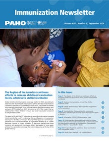 Immunization Newsletter september 2024 english cover