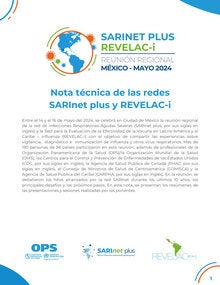 Nota técnica de las redes SARInet plus y REVELAC-i