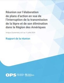 Réunion sur l’élaboration de plans d’action en vue de l’interruption de la transmission de la lèpre et de son élimination dans la Région des Amériques. Antigua (Guatemala), du 9 au 11 juillet 2024. Rapport de la réunion