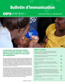 Cover Bulletin d'immunisation, v.46, n.3, Sep. 2024