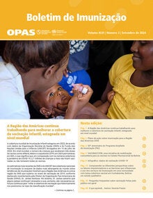 Immunization Newsletter september 2024 portuguese cover