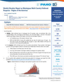 Multi-country monkeypox outbreak: situation update