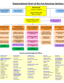 Organizational Chart of the Pan American Sanitary Bureau - PAHO/WHO ...