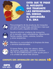 Poster (web): Prevención En Niños Contra El Dengue, El Chikunguña Y El ...