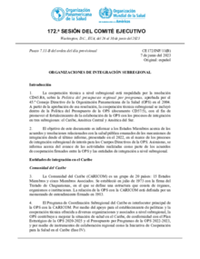 CE172/INF/11 Resoluciones Y Otras Acciones De Organizaciones ...