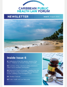 Caribbean Public Health Law Forum - Issue 6 | August 2024