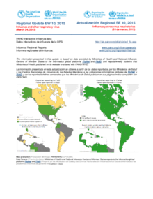 Regional Update, Influenza. (Published On March 24, 2015) - PAHO/WHO ...