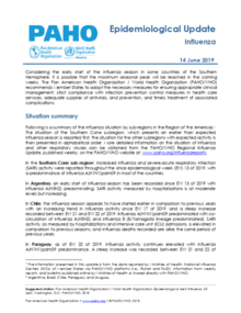 Epidemiological Update: Influenza - 14 June 2019 - PAHO/WHO | Pan ...