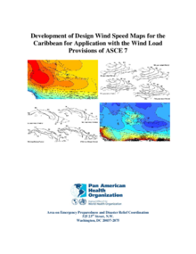 Development of Design Wind Speed Maps for the Caribbean for Application with the Wind Load Provisions of ASCE 7
