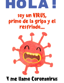 Hola soy un virus, primo de la gripa y el resfriado... - OPS/OMS |  Organización Panamericana de la Salud