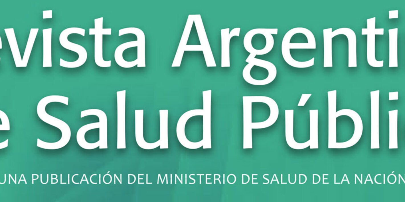 Revista Argentina de Salud Pública 