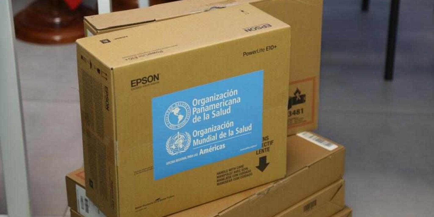 OPS dona equipos tecnológicos al Ministerio de Salud Pública del Ecuador para fortalecer gestión de información sanitaria