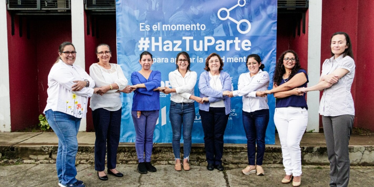Activación campaña #HazTuParte contra el estigma y discriminación en salud mental 