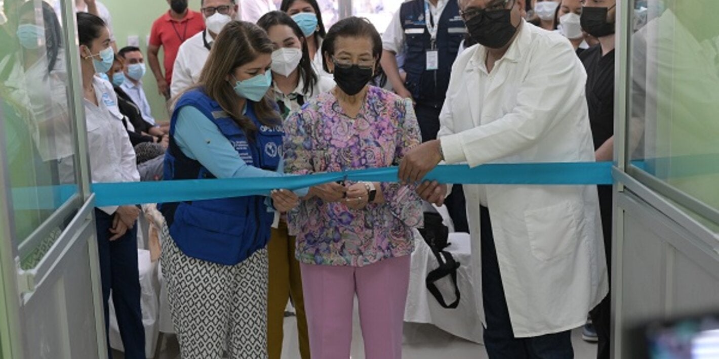 Honduras inaugura obras en Hospital de Choluteca