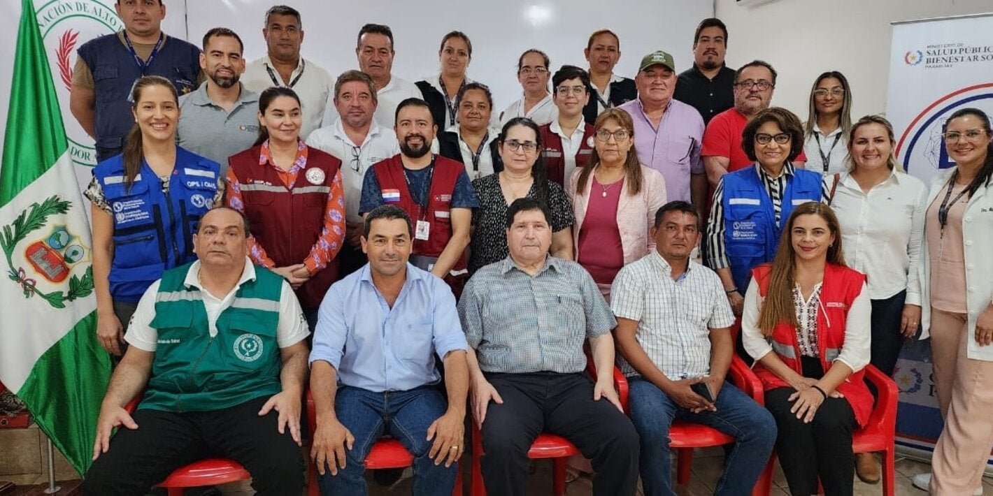 Taller informativo con Consejos Regionales y Locales de Salud en los departamentos del Chaco Paraguayo
