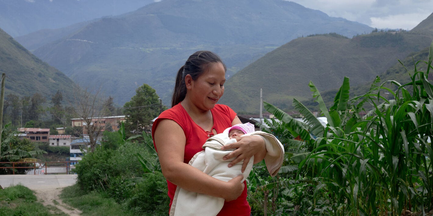 OPS/OMS|| Madre y recién nacido en Amazonas, Perú 