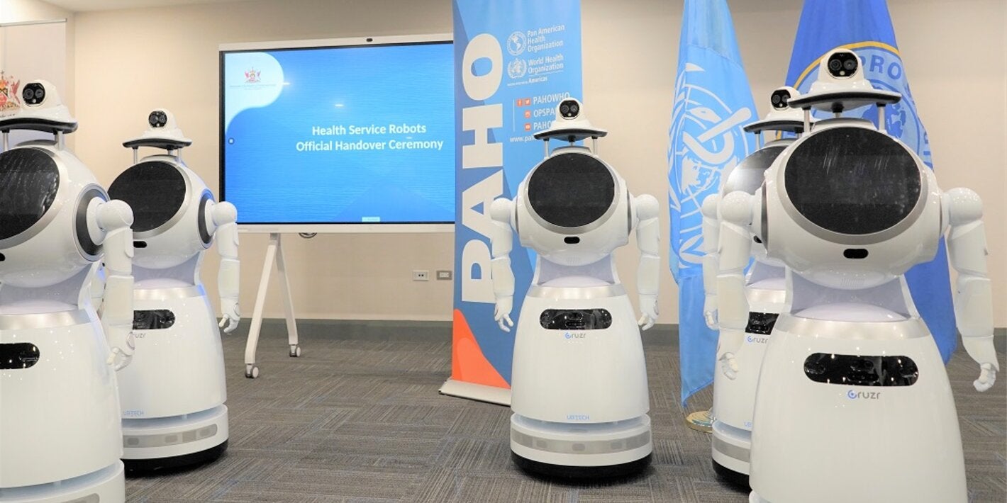 A fleet of Health Service Robots