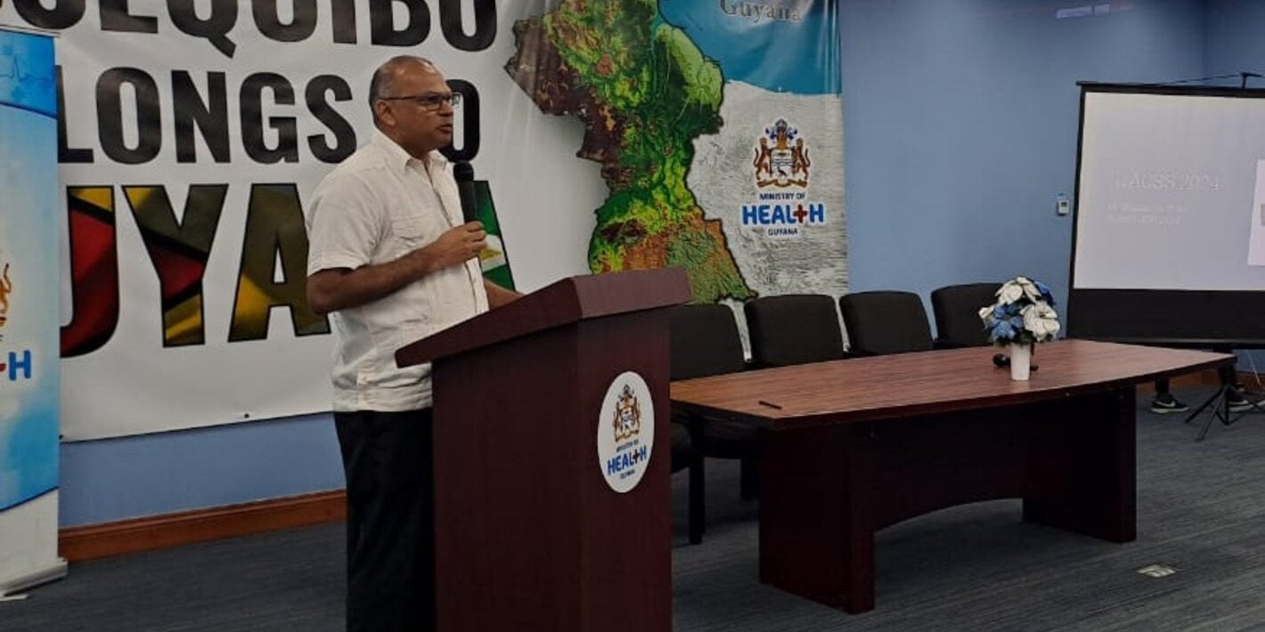 Minister of Health Dr. Frank Anthony