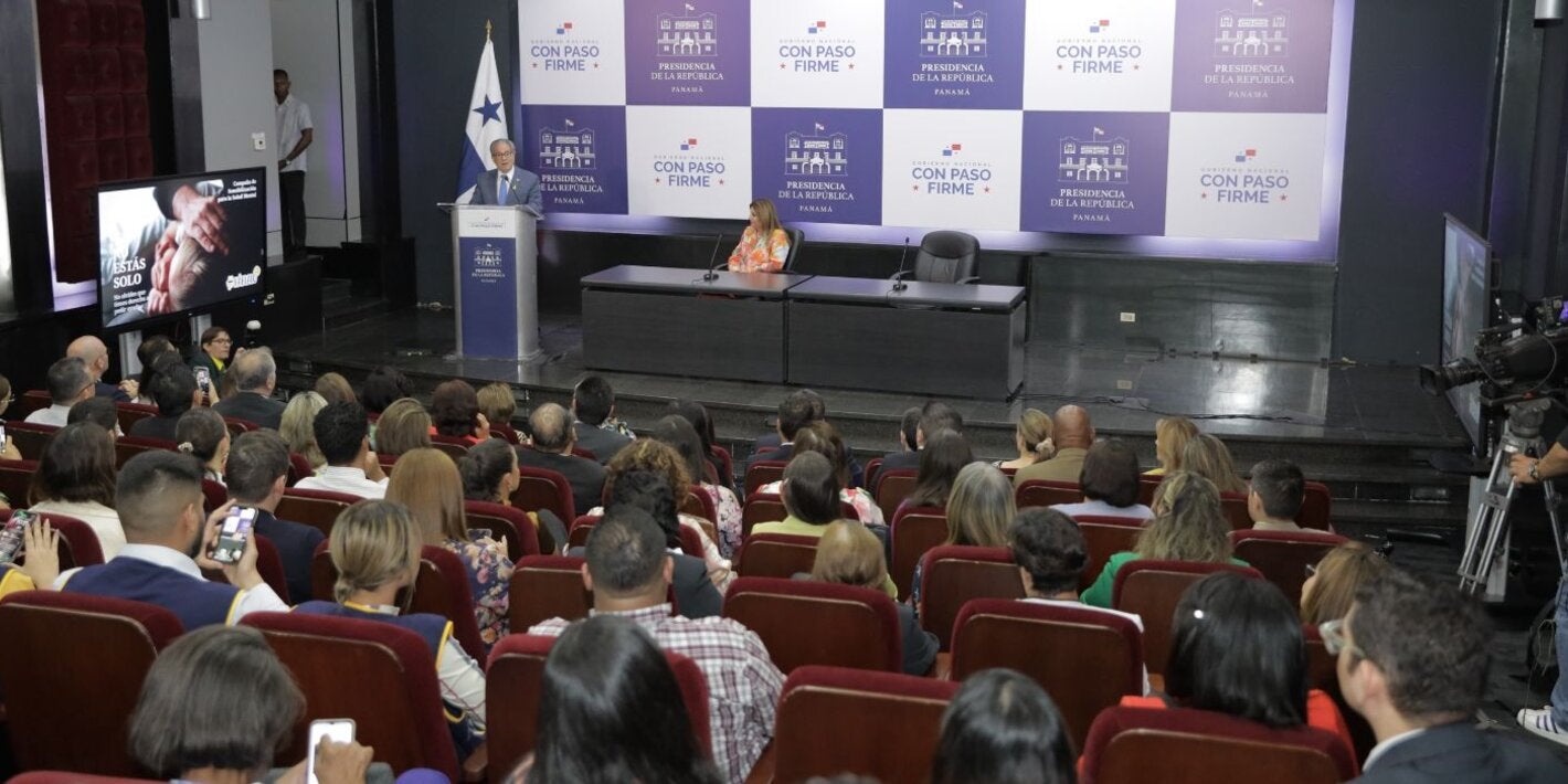 Anfiteatro del Palacio de Las Garzas - La Organización Panamericana de la Salud (OPS) se enorgullece de apoyar la campaña de sensibilización sobre salud mental lanzada por el Despacho de la Primera Dama y el Ministerio de Salud (MINSA) de Panamá. Esta iniciativa, que busca promover un entorno seguro y de apoyo para todos los panameños, coincide con la celebración del Día Mundial para la Prevención del Suicidio.