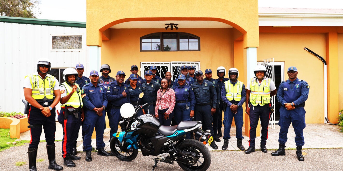 Traffic officers at iMAAP training. 