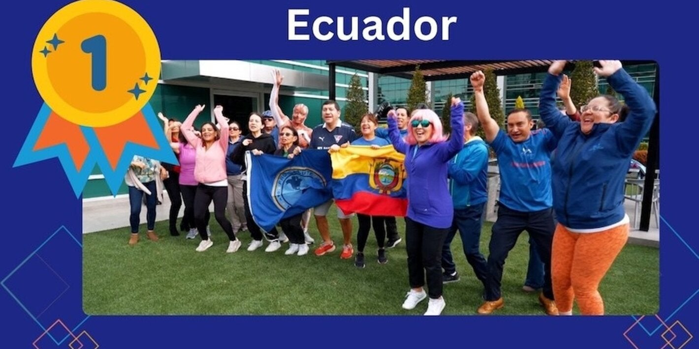                                                                                                                                     Imagen tomada del video “Más sanos y felices” donde se muestra al equipo de OPS Ecuador