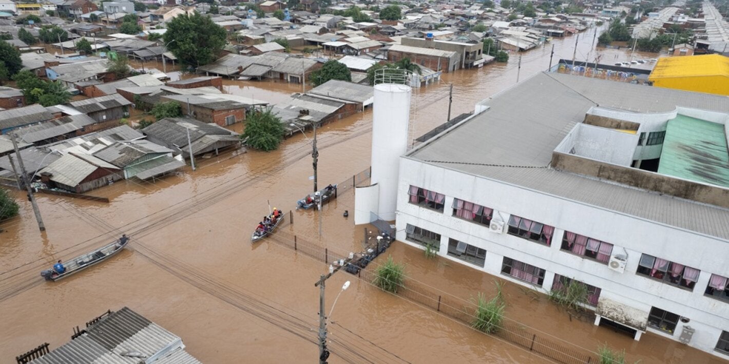 Inundación Brasil