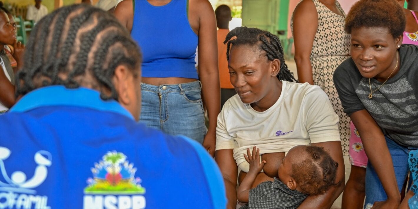 Mother breastfeeding