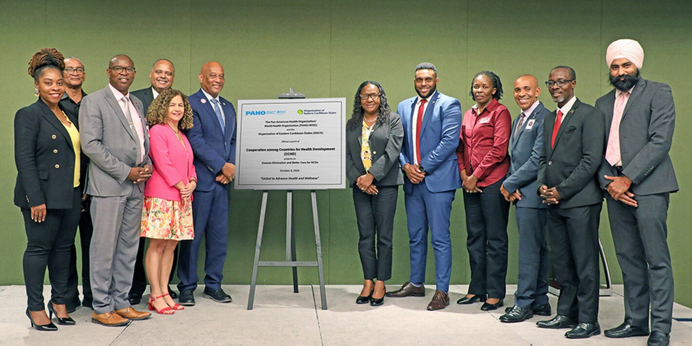 PAHO and OECS CCHD launch 8 October 2024