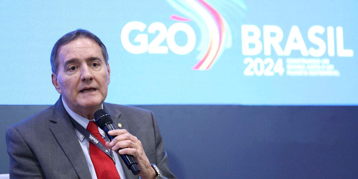 Dr. Jarbas Barbosa at the G20 in Brazil